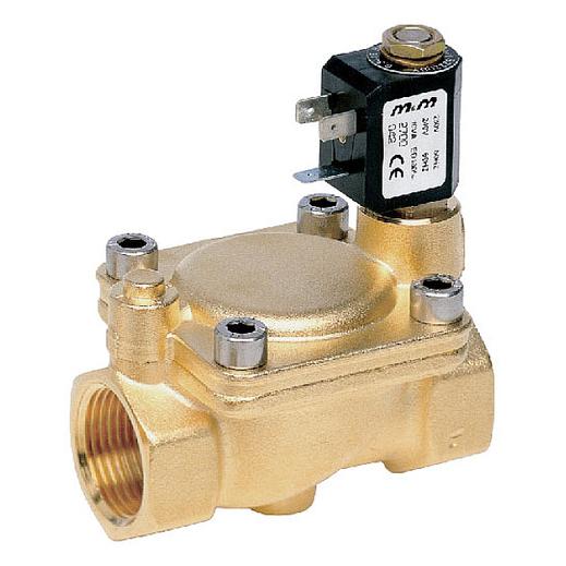M & M International Direktgesteuertes Pneumatik-Ventil B206DBX-24 24 V/DC G 3/4 (Gehäuse) (B206DBX-24)