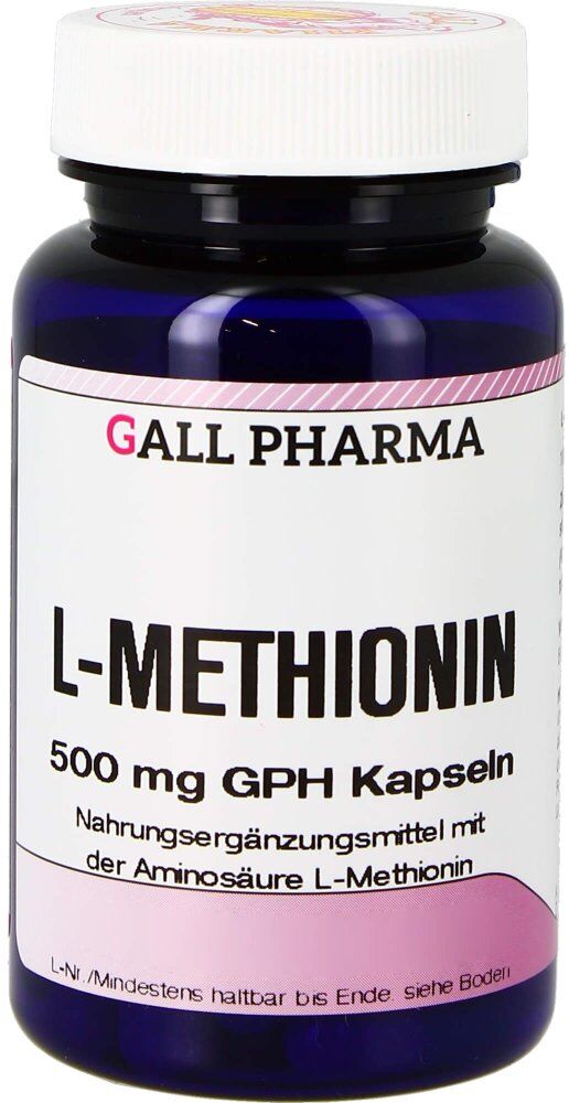 L-methionin 500 mg Gph Kapseln 120stk