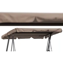 QUICK STAR Ersatzdach Hollywoodschaukel Taupe