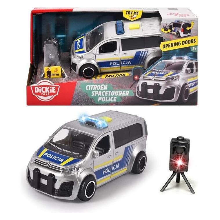 Dickie SOS-Fahrzeug Citroen Polizei Tempomat 15 cm (39236073)