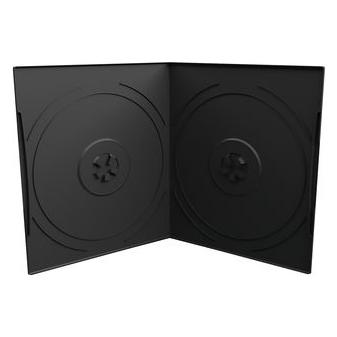 MediaRange DVD-Leerhülle für 2 Dics Taschenformat schw (BOX10-2)