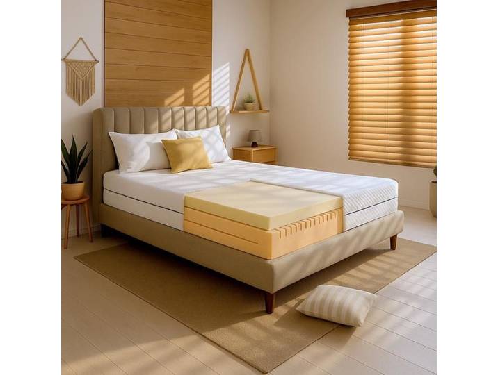 Matelas - THE WHITE STONE - White Stone Matelas 90x200 cm - 90x200 cm - 16 cm - Memory Waterfoam hypoallergénique