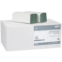 OTTO Office Budget Papierhandtücher grün, 25 cm