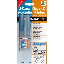 Glas- und Porzellankleber GP28, 28g - gelb