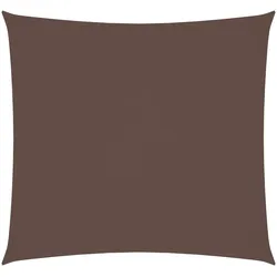 vidaXL Sonnensegel Oxford-Gewebe Quadratisch 2x2 m Braun