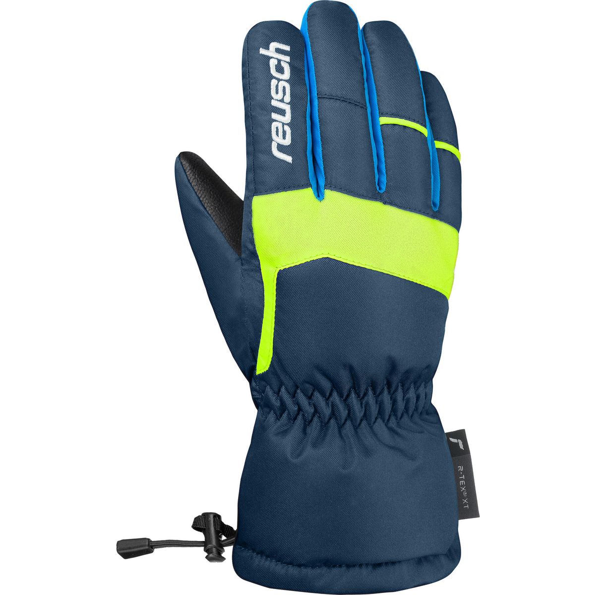 Reusch Charlie R-tex XT Junior black / dress blue / safety yellow (7800) 5,5 6561238-7800-5,5
