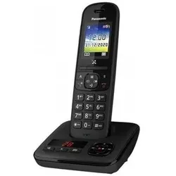 Panasonic TELEPHONE KX-TGH720FRB, Telefon, Schwarz