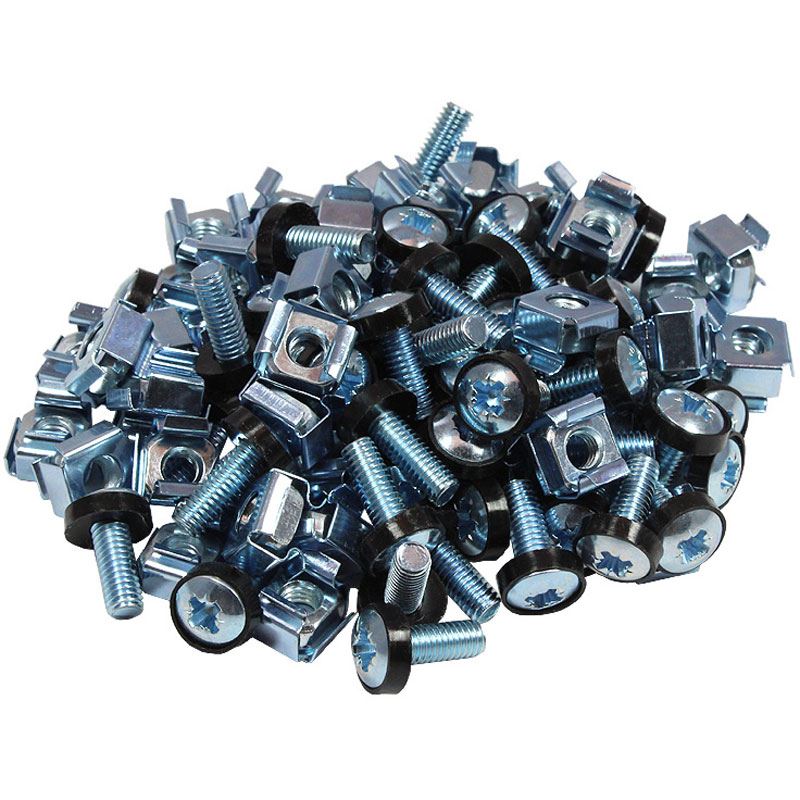 Good Connections Befestigungssatz M6 Schrauben 20mm 50er Set silber