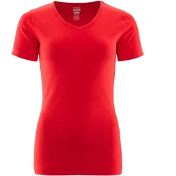 Damen T-Shirt "NICE" Crossover - XXL - verkehrsrot