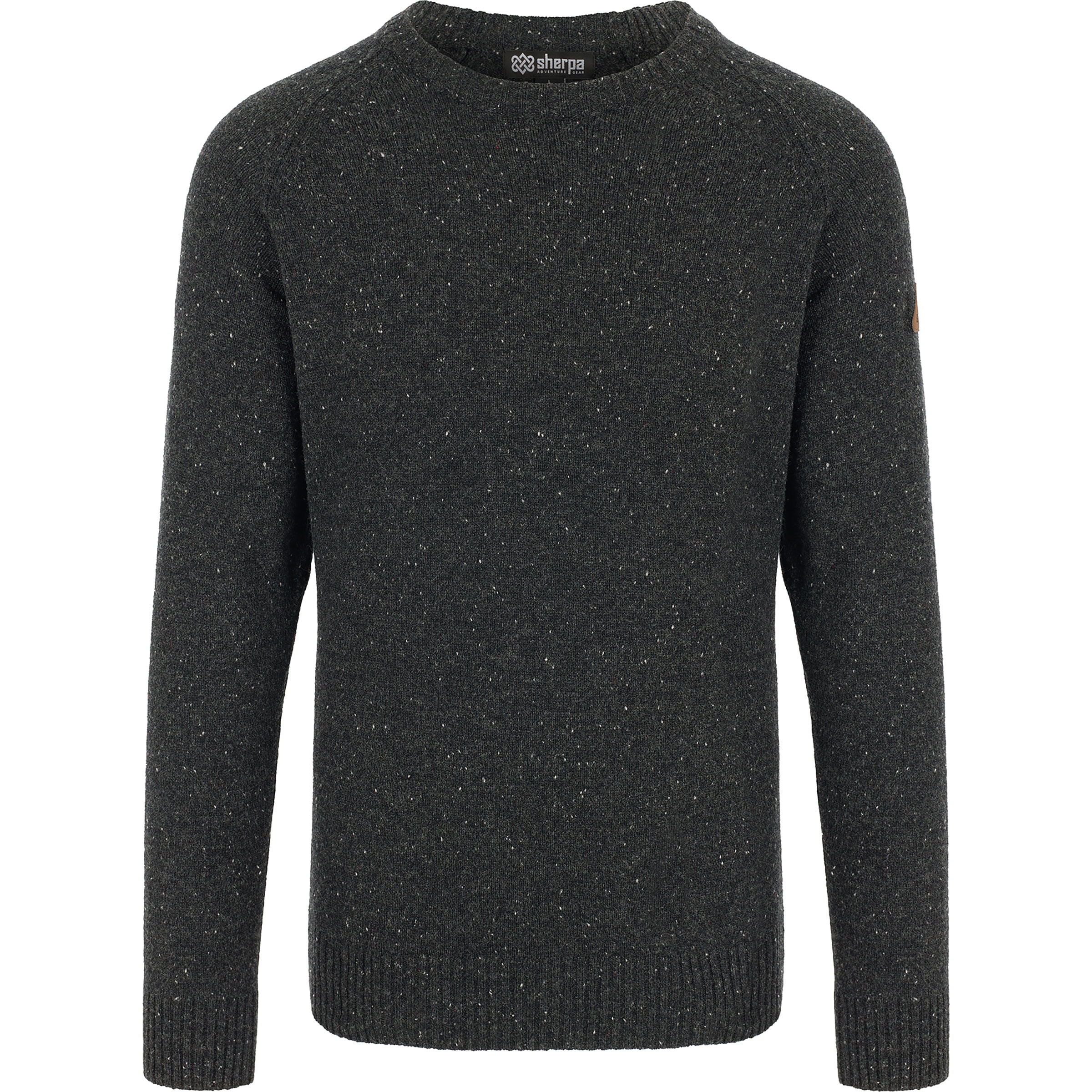 Sherpa Adventure Gear Kangtega Crew Herren Pullover schwarz Größe S Lifestyle Hautfreundlich Merinowolle