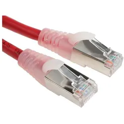 RS PRO Patchkabel Kat.5e FTP 10m rot (FTP, CAT5e, 10 m), Netzwerkkabel