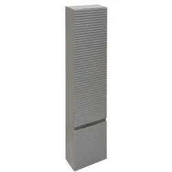 Naturel Savona Badezimmerschrank hoch 40,2x157x21,7 cm grau matt SAVONAV40GM