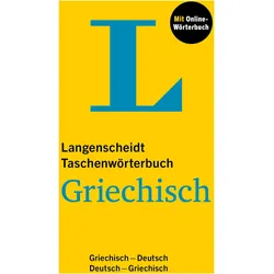Langenscheidt Taschenwörterbuch Griechisch, mit Buch, mit Online-Zugang, Schulbücher
