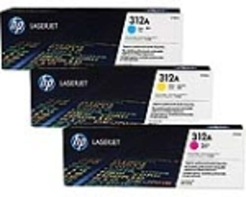 HP 312A (CF440AM) Pack 3 toner