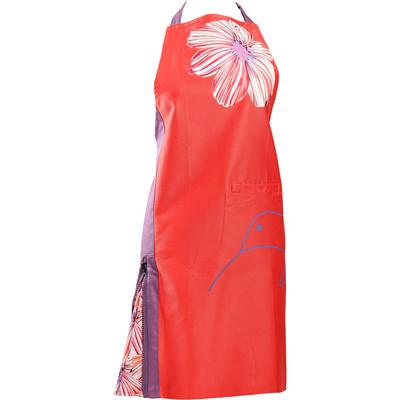 Kochschürze BUGATTI "Zip & Surprise", bunt (rot, flieder, bunt), B:80cm L:85cm, Baumwolle, Schürzen, Kochschürze