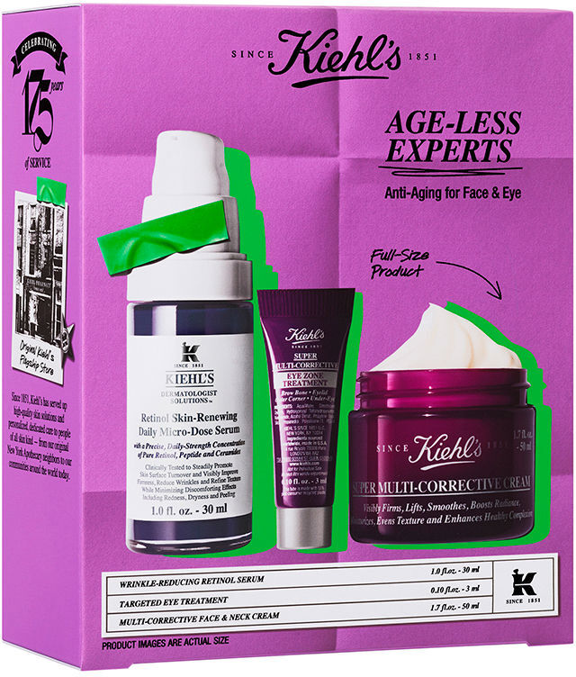 Kiehl's Conjunto Super MULTI-CORRETIVO 3 peças
