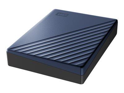 Western Digital WD My Passport Ultra mobile Festplatte 5 TB blau WDBFTM0050BBL-WESN