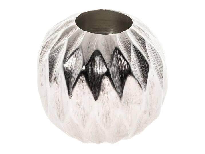 Teelichthalter Chisel, Johann Jakob, silber, AluminiumAluminium/Metall