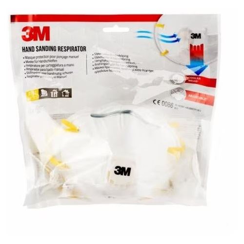 3M Atemschutzmasken Cool FlowÖ 8812 FFP1 NR D EN 149:2001, A1:2009, 3 St.