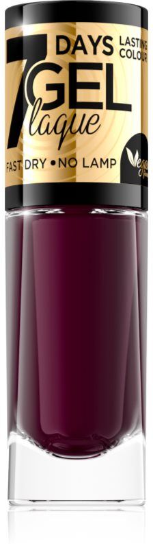 Eveline Cosmetics 7 Days Gel Laque Nail Enamel gel nail polish without UV/LED sealing shade 52 8 ml