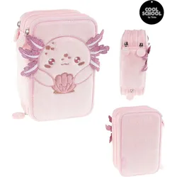 Tinka Magic, Etui, Tinka - Pencil Case Triple Axolotl