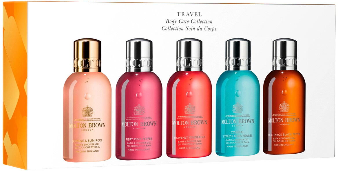500ml MOLTON BROWN Travel Body Care Collection (Duschgel 5 x 100ml)