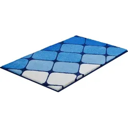 GRUND Badteppich SHANGA blau 50x60 cm