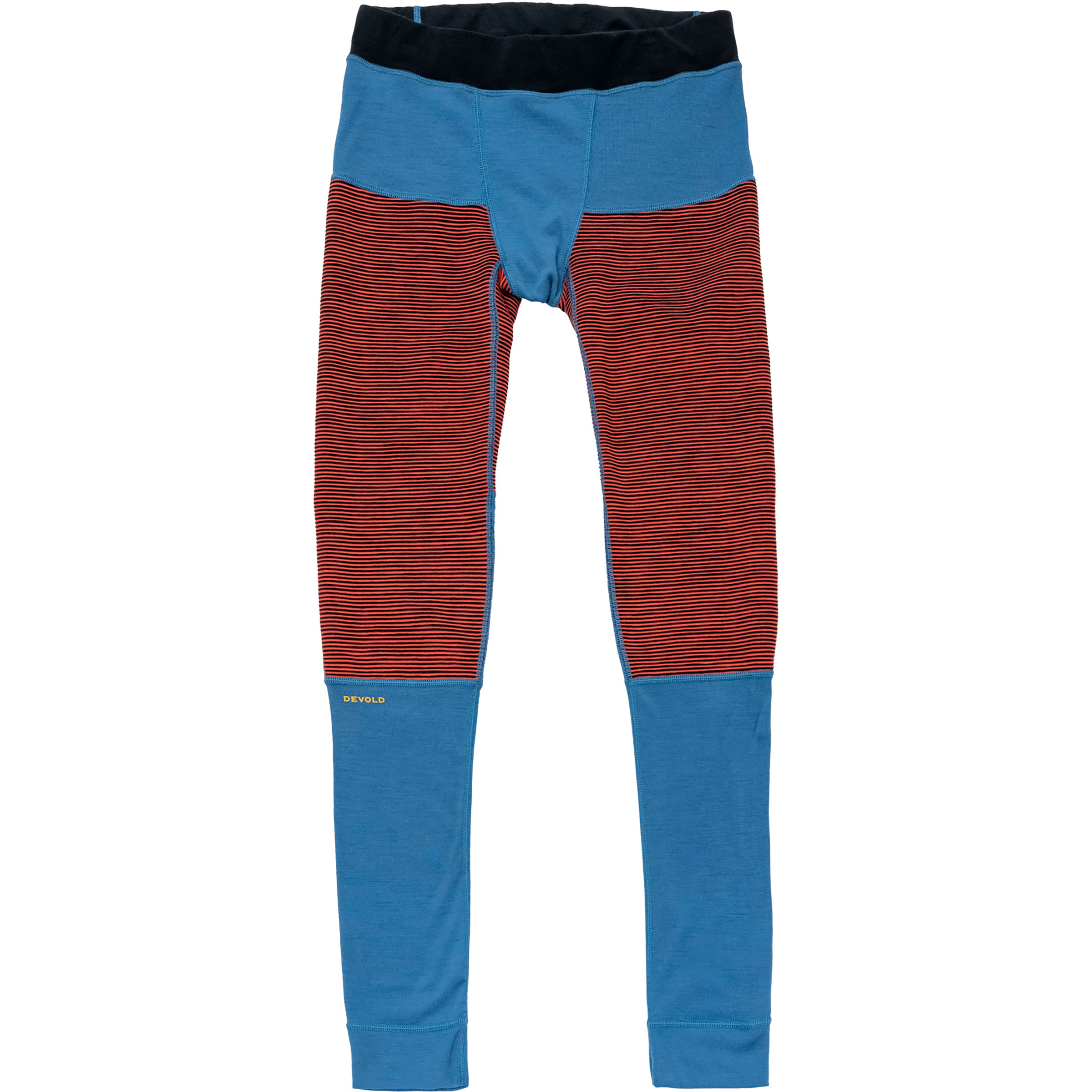 Devold Tuvegga Merino Hose Herren Lange Unterhose blau Größe M Schnell trocknend Merinowolle