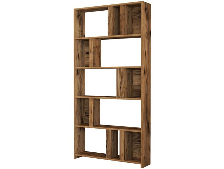 Bücherregal Georis Nussbaum Holzwerkstoff B 90 H 180 cm - Bücherregal