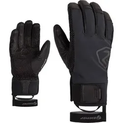 ZIENER Herren Handschuhe GASPAR AS(R) PR glove ski alpine, Größe 9 in Schwarz Schwarz