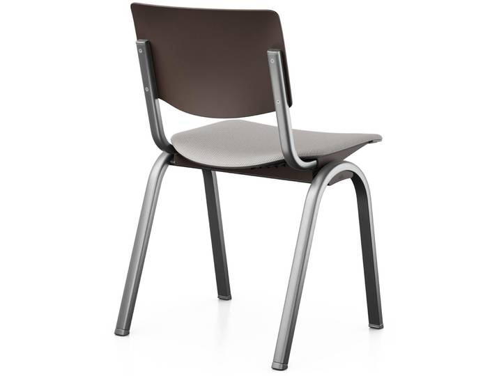 HAG Konferenzstuhl Celi 9140 Braun Kunststoff/Aluminium H 121 cm - Konferenzstuhl