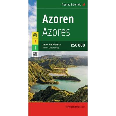 freytag & berndt Straßenkarte Azoren 1:50.000, Sonstige von , KOMPASS Freytag & Berndt, 978-3-7079-1060-5