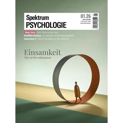 Spektrum Psychologie 1/2026 Einsamkeit, Taschenbuch von Spektrum der Wissenschaft, Spektrum der Wissenschaft, 978-3-95892-936-4