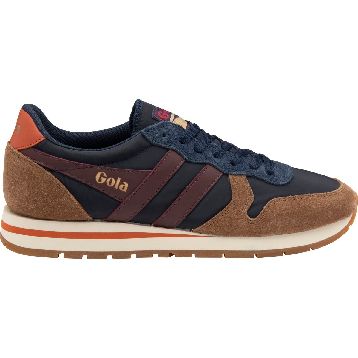 Gola Daytona Chute Sneaker Men navy/tobacco/burgundy (ET) 6 CMB363-ET-6-navytobaccoburgundy