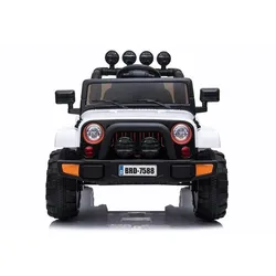 Kinderfahrzeug Jeep BRD-7588 Weiß