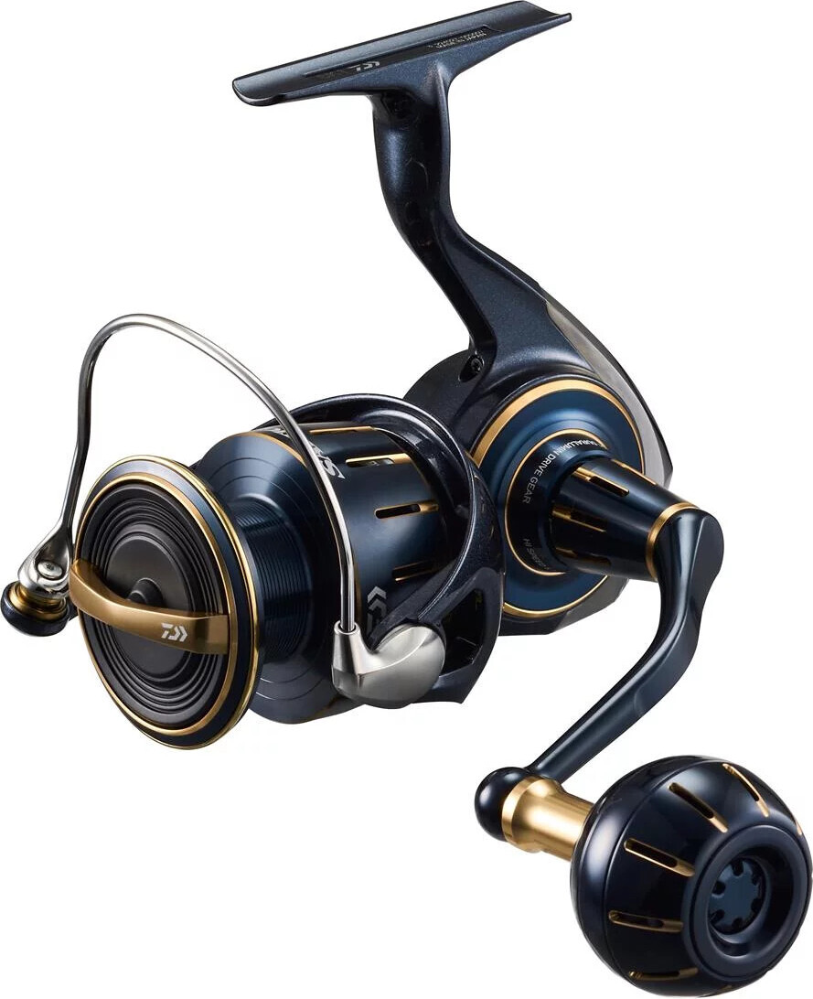 DAIWA 23 Saltiga, 6000-XH, Beidhändig, Meeres Angelrolle, Frontbremse, 10310-061