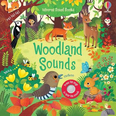 Woodland Sounds, Gebundene Ausgabe von Sam Taplin, Usborne Books, 978-1-80507-043-6