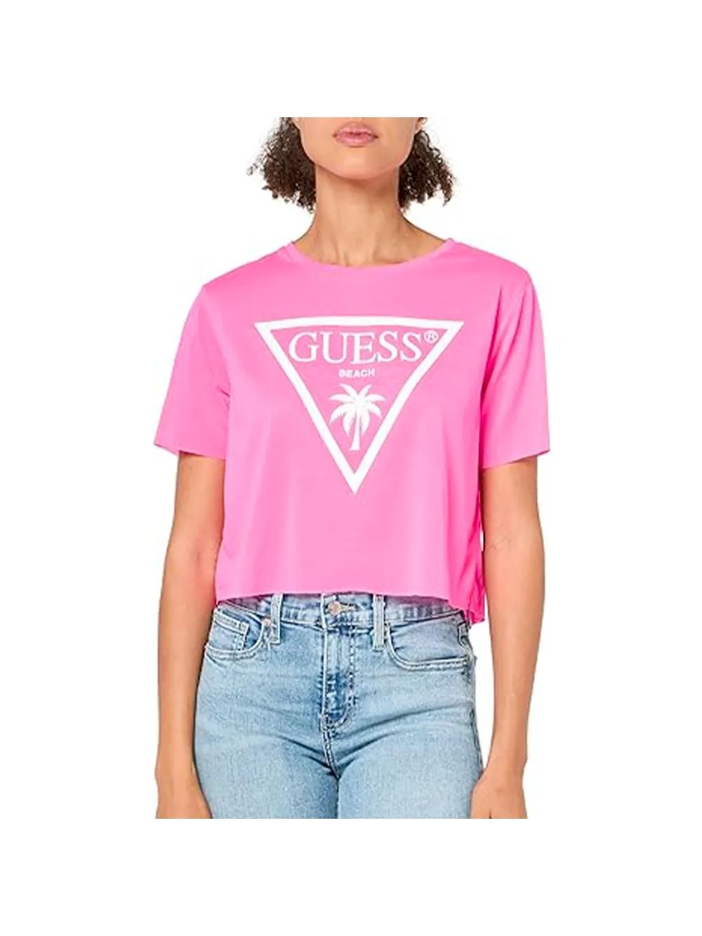 Guess dames T-shirt met klassiek logo