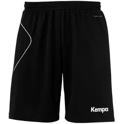 Kempa Curve Handballshorts Kinder schwarz/weiss 116