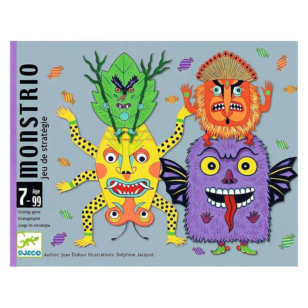 Djeco Kartenspiel Monstrio (mult) (Deutsch, Englisch, Französisch, 2 - 4 Spieler) (DJ05086)