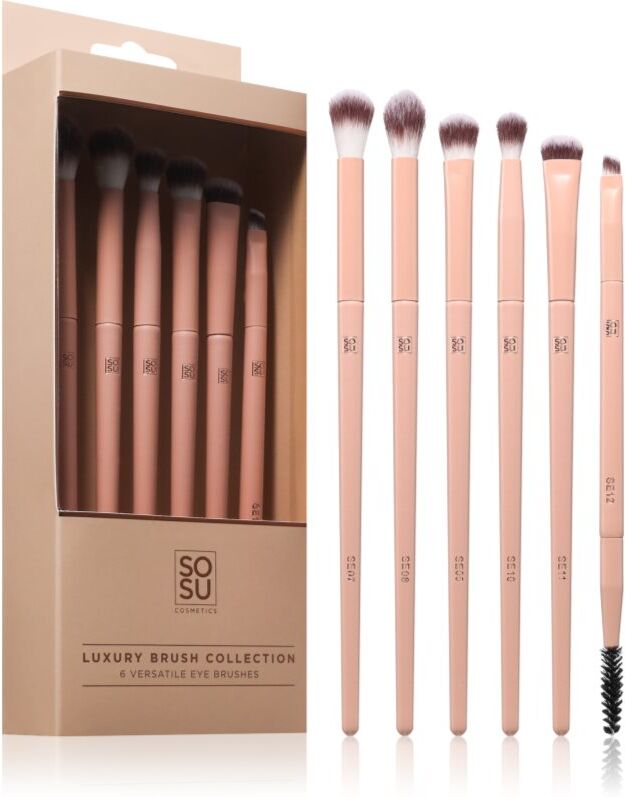 SOSU Cosmetics Luxury Brush Eye Collection coffret cadeau