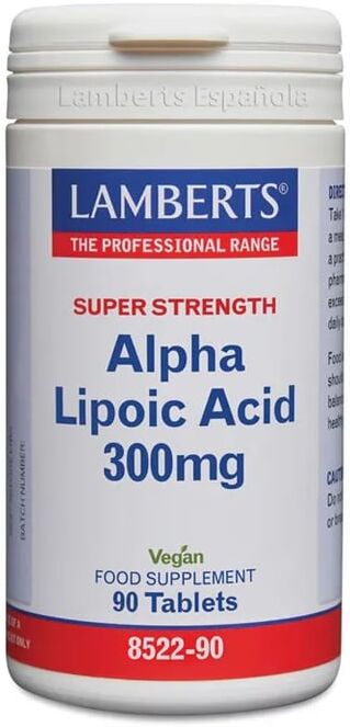 Lamberts Alpha Lipoic Acid 300mg 90 Tabs
