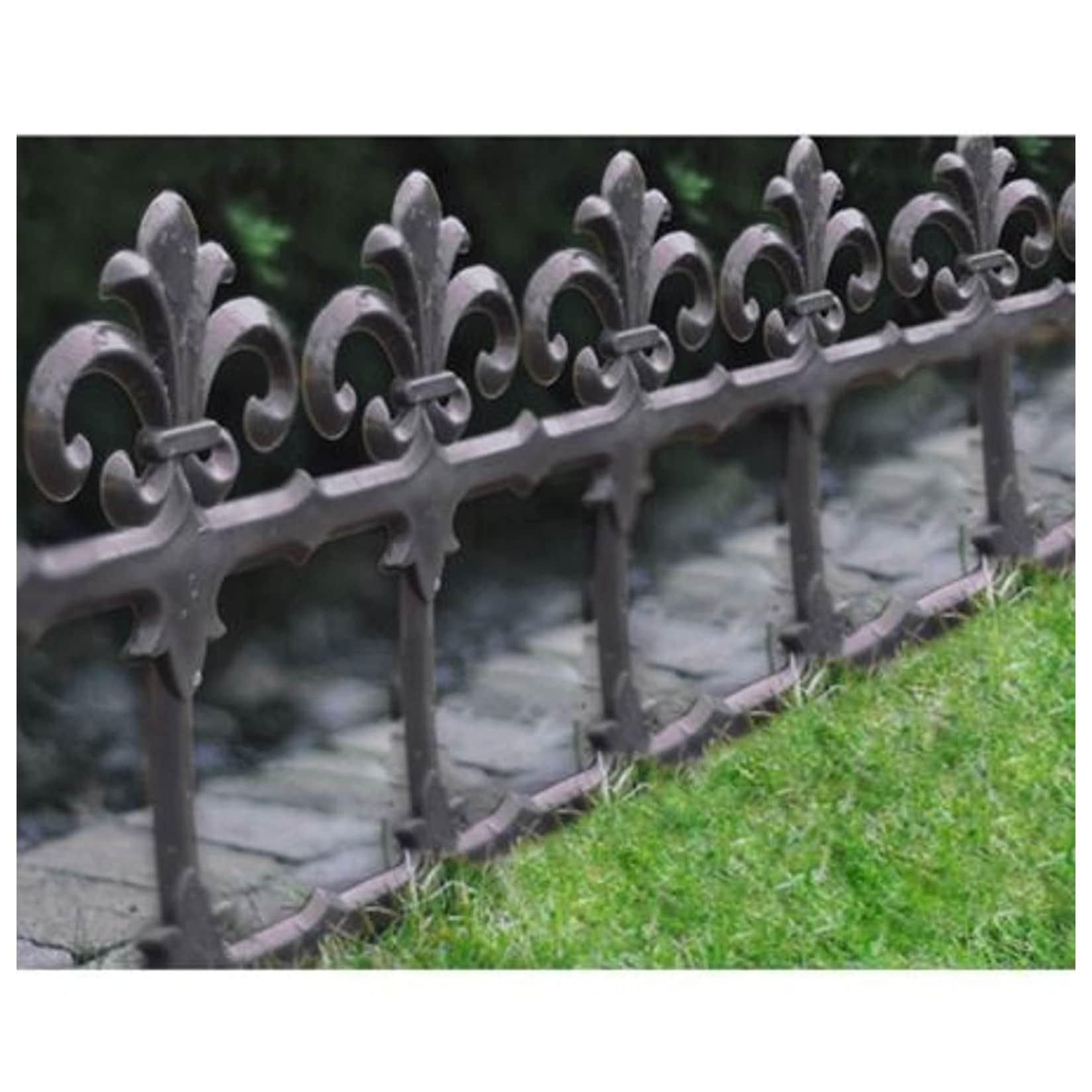 Prosperplast Beeteinfassung Zierzaun 3,7m Beetumrandung Rasenkante Gartenzaun