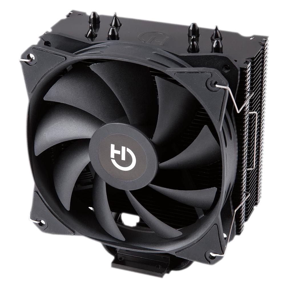 Hiditec COOLER CPU C12 PWM 120MM PWM BLACK (155 mm) (CPUH10000)