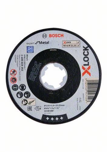 Bosch Accessories 2608619252 Trennscheibe gerade 115mm Metall