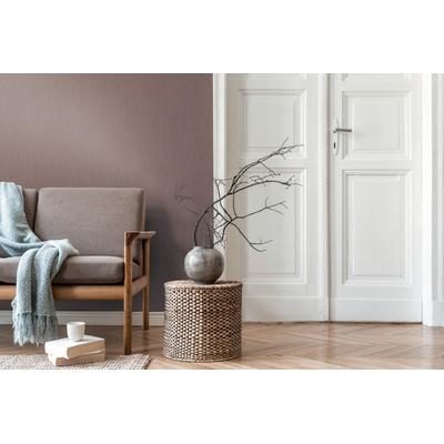 Vliestapete LIVING WALLS "Unitapete Leausenstruktur - Vliestapete modern", braun, B:0,53m H:0,02m L:10,5m, Vlies, Tapeten, Moderne Vliestapete aus Leausenoptik