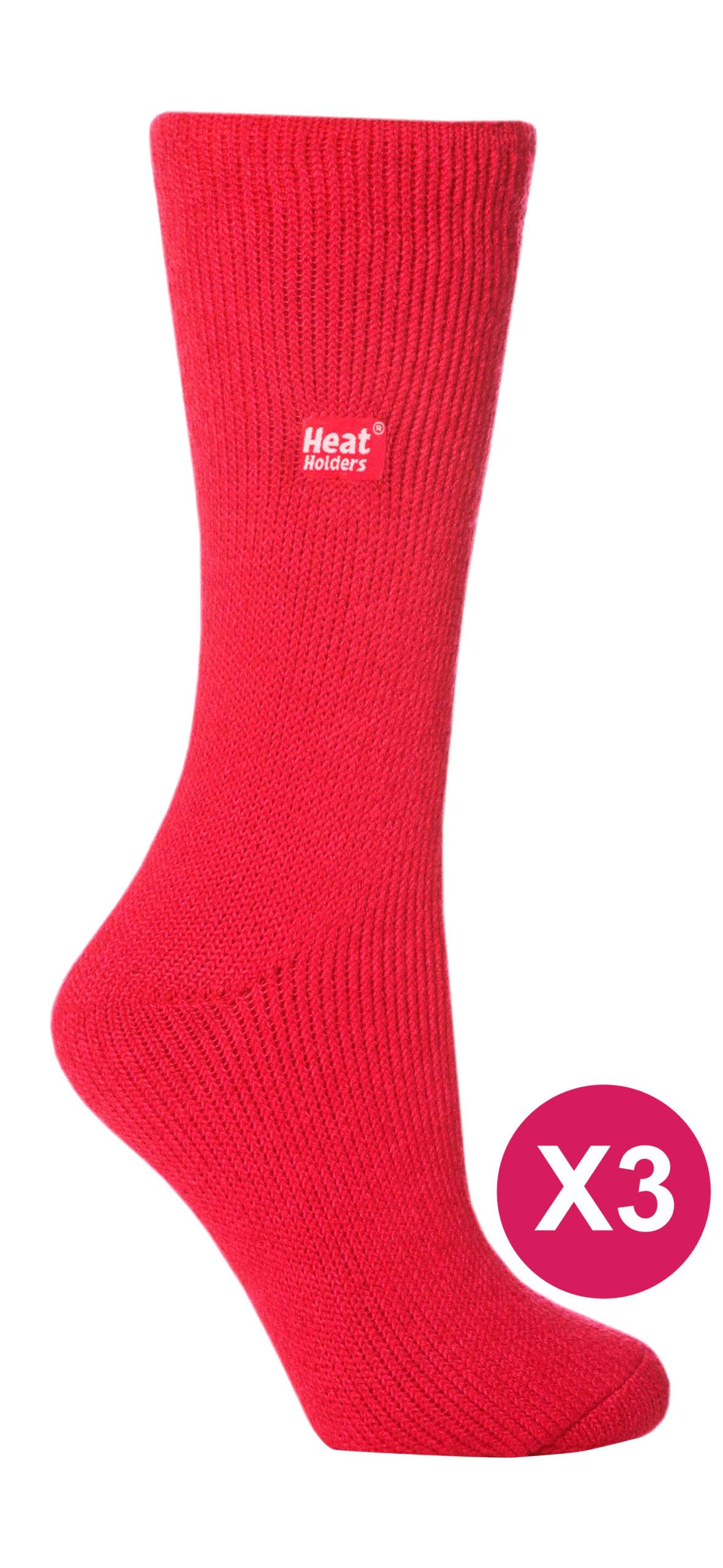 HEAT HOLDERS - 3-Pack Multipack Dames Geïsoleerde Thermosokken voor de Winter