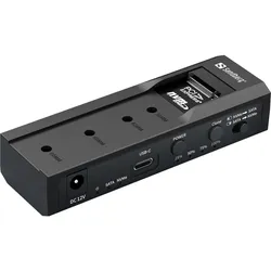 SANDBERG Cloner-Dock für M.2/NVMe und SATA HDD, USB-C 3.1