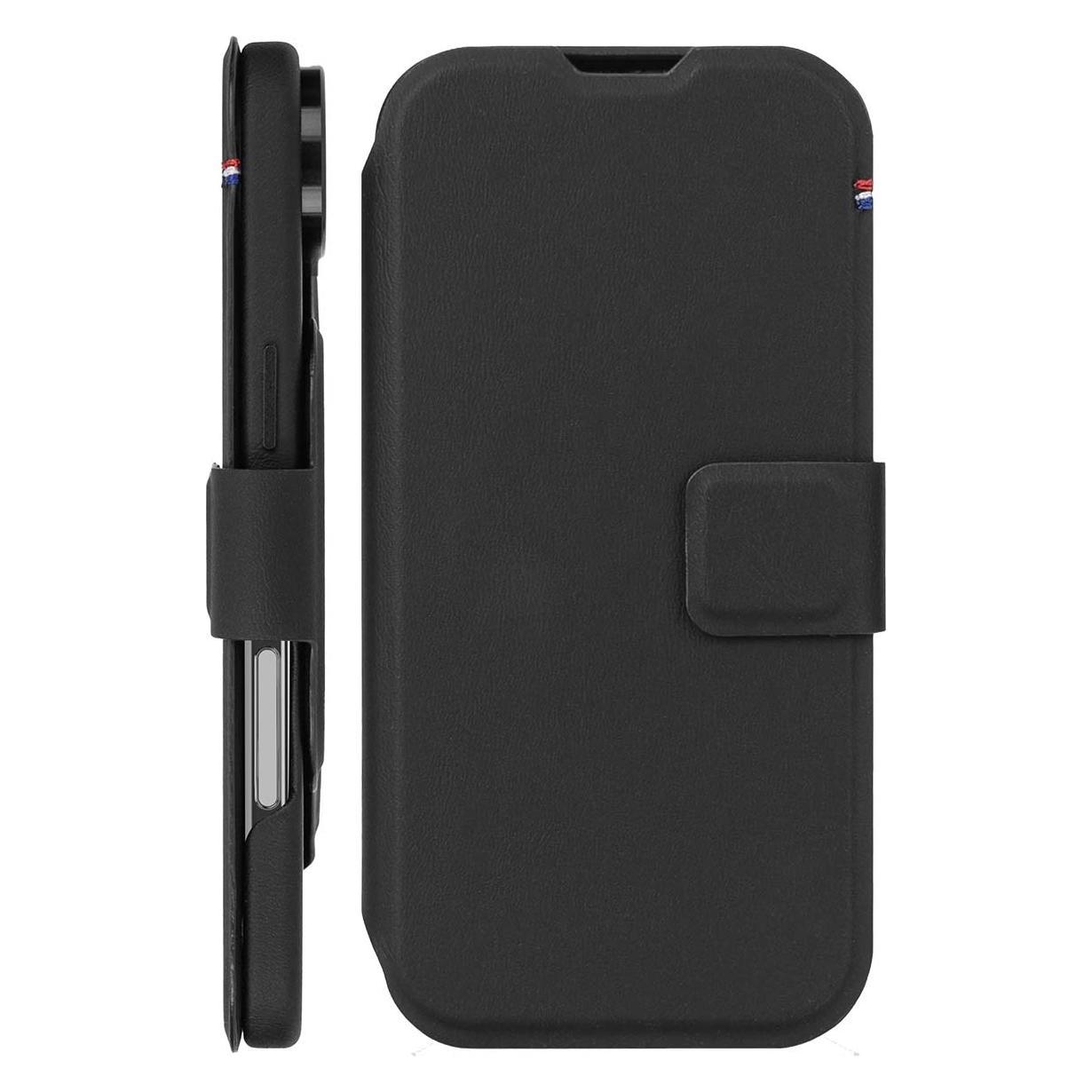 Decoded Strukturiertes Silikon Abnehmbare Wallet MagSafe Hülle für iPhone Air - Schwarz (Apple iPhone Air) (D26IPO17ADW3TSPK)