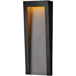 Elstead Lighting Taper LED Außenwandleuchte groß in Textured Black